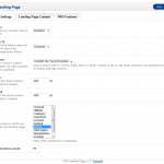 General settings