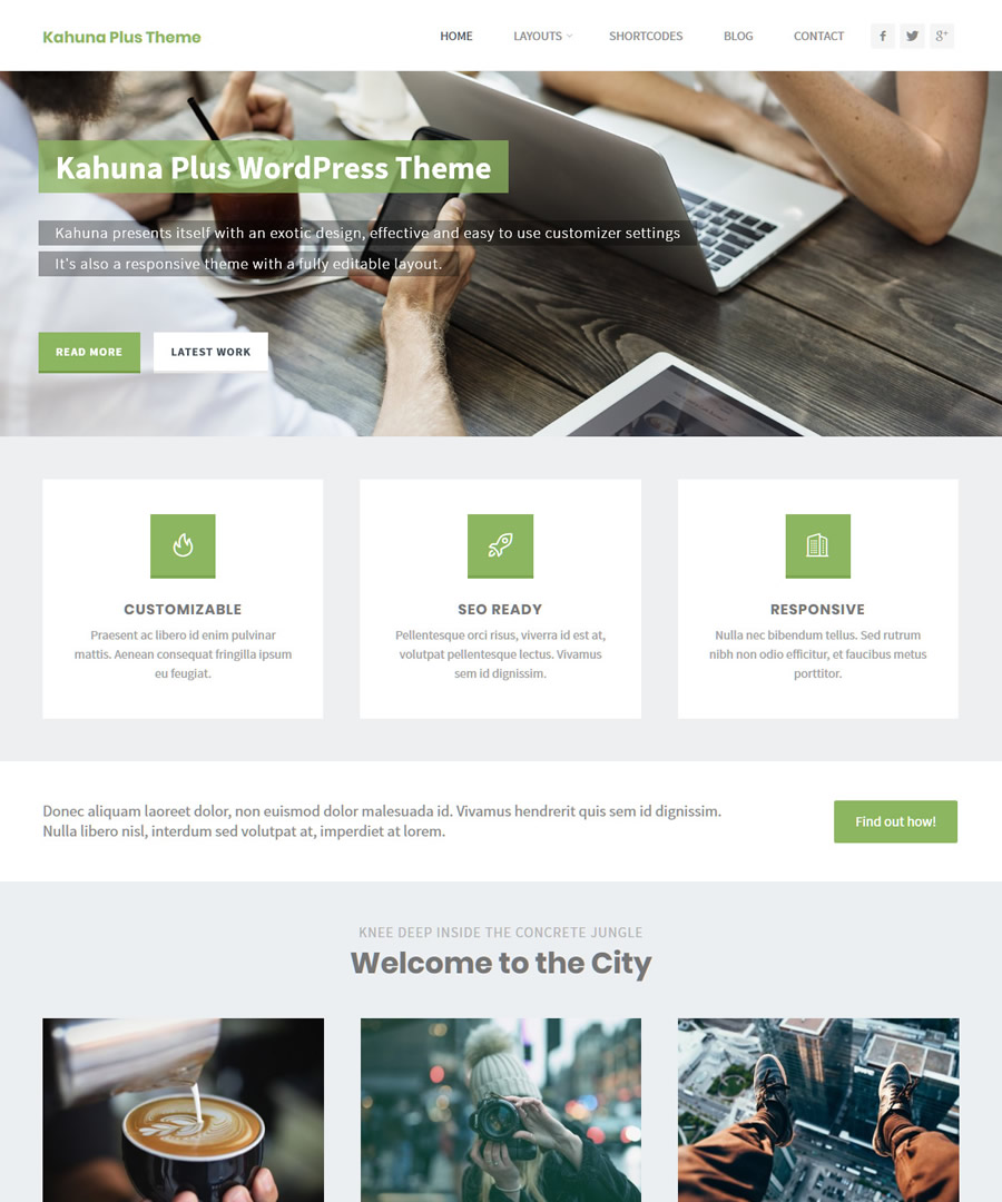 Kahuna WordPress Theme