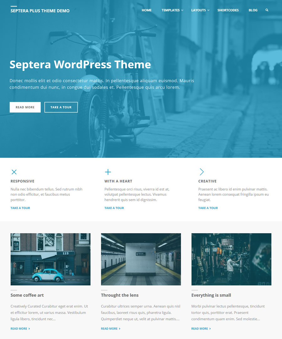 Septera WordPress Theme