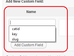 Supported custom fields 