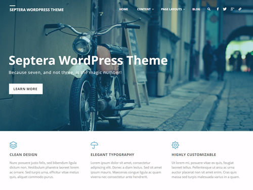Septera WordPress Theme