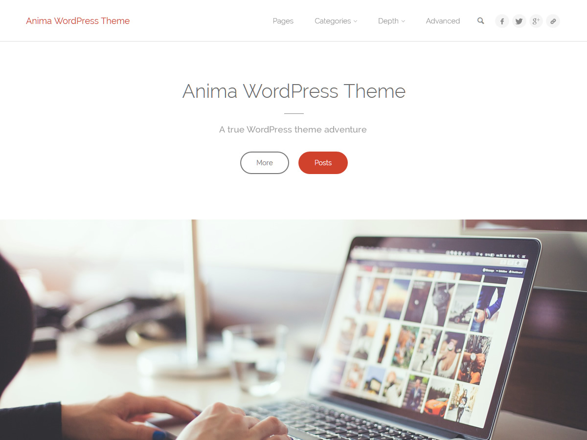 Anima WordPress Theme