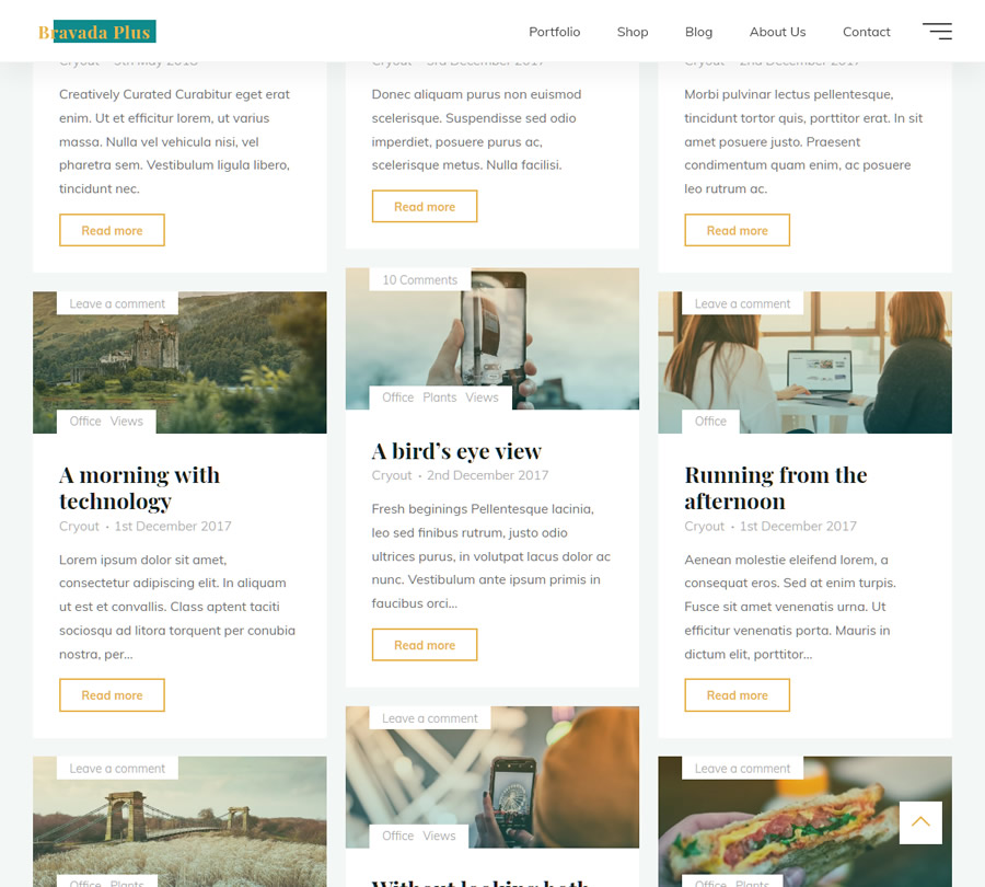 Bravada WordPress Theme